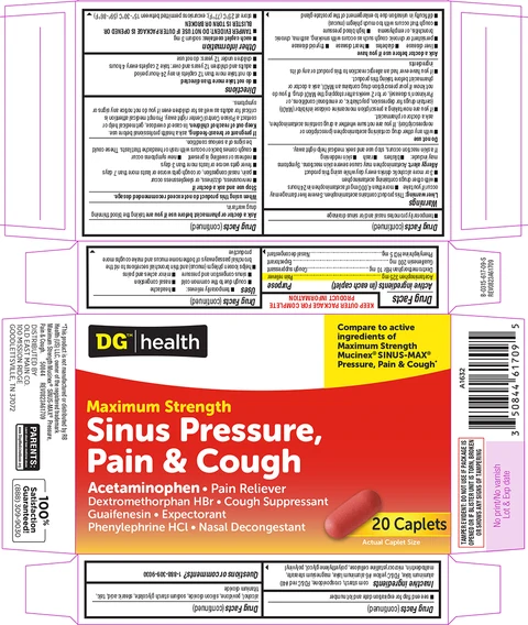 Sinus Pressure, Pain and Cough 포장