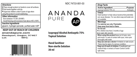 Hand Sanitizer packaging
