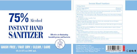 Hand Sanitizer packaging