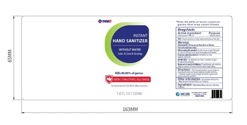 7.6OZ Hand Sanitizer 포장