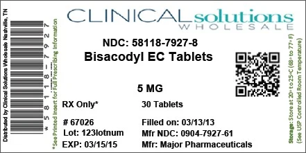 BisacodylEnteric Coated 포장