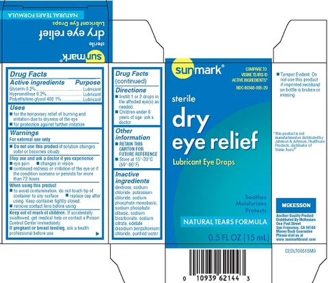 Sunmark Dry Eye Relief 포장