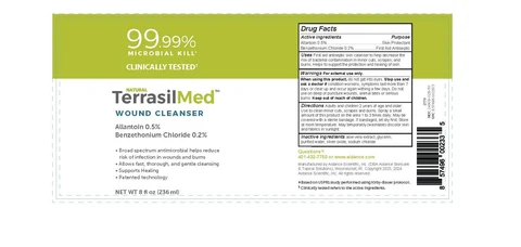 TerrasilMed Wound Cleanser packaging