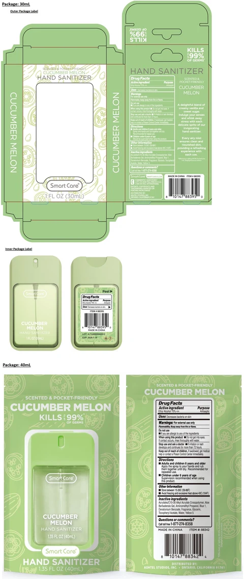 Smart Care CUCUMBER MELON HAND SANITIZER 포장
