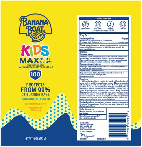 Banana Boat 포장