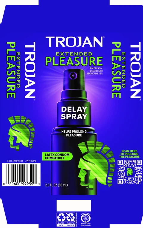 Trojan Extended Pleasure packaging