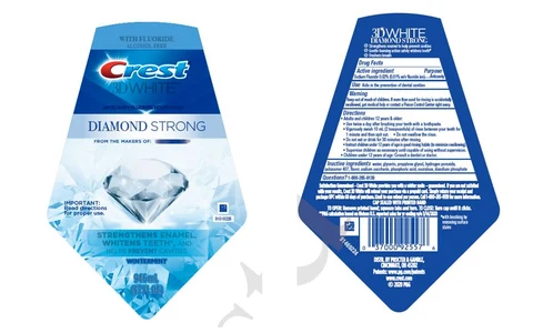 Crest 3D White LuxeDiamond Strong 포장