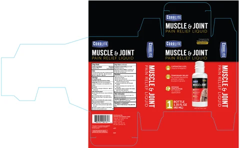 Coralite Muscle and Joint Pain Relief 포장