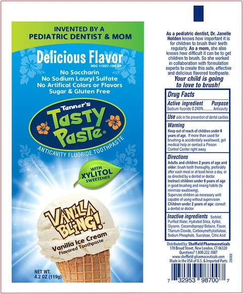 Tanners Tasty Vanilla Bling 포장