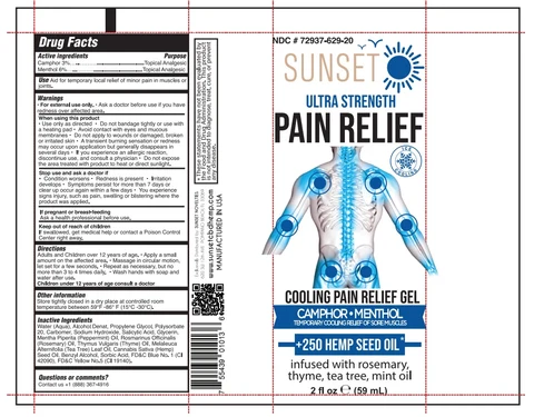 COOLING PAIN RELIEF packaging