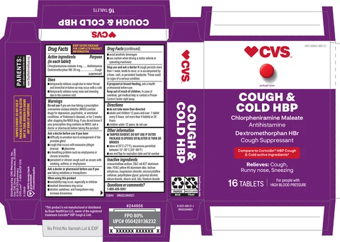 Cough and Cold HBP 포장