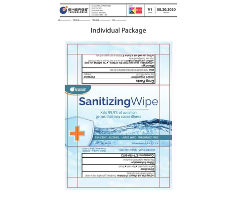 Hand Sanitizer 포장