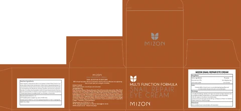MIZON SNAIL REPAIR EYE CREA M 포장