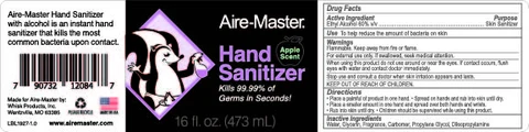 Aire-Master Hand Sanitizer 포장