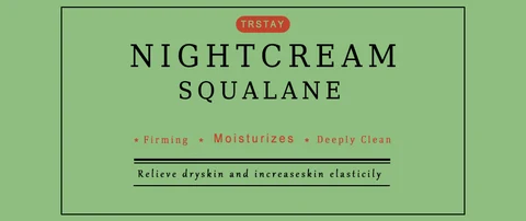 Trstay Nightcream Squalane 포장