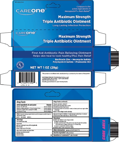 careone triple antibiotic 포장