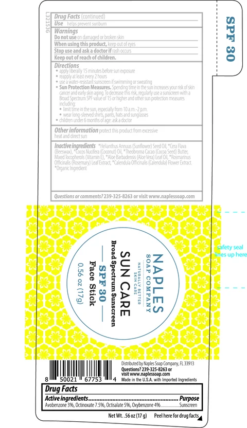 Sun Care SPF 30 FacestickSPF 30 포장
