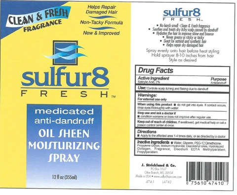 Sulfur 8 Fresh Anti-Dandruff 포장