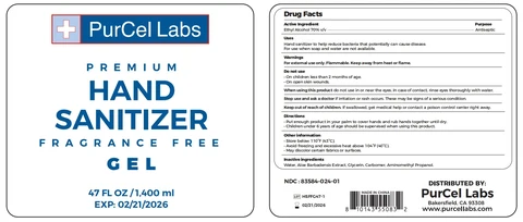 Hand Sanitizer Gel packaging