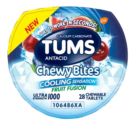 Tums Chewy Bites 포장