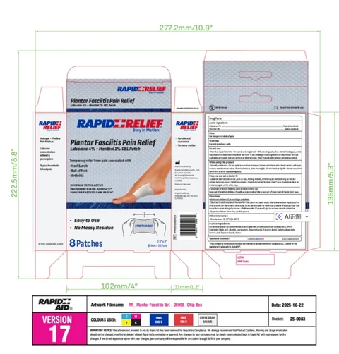 Rapid Relief 포장