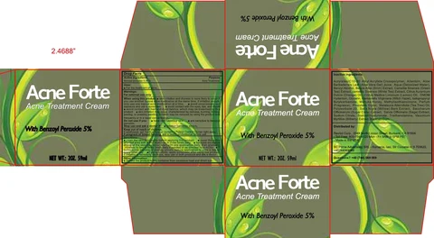 ACNE FORTE Acne Treatment Cream 포장