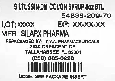 Siltussin DM 포장