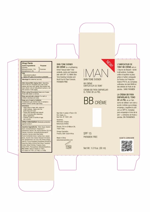 Iman Skin Tone Evener BB SPF 15 packaging