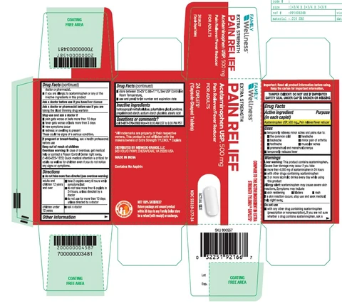 APAP 500mg 24ct