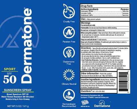 DERMATONE SPF50 Sunscreen 포장