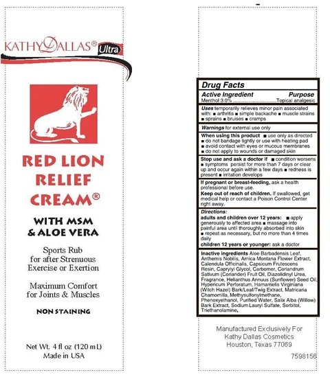 Red Lion Relief 포장