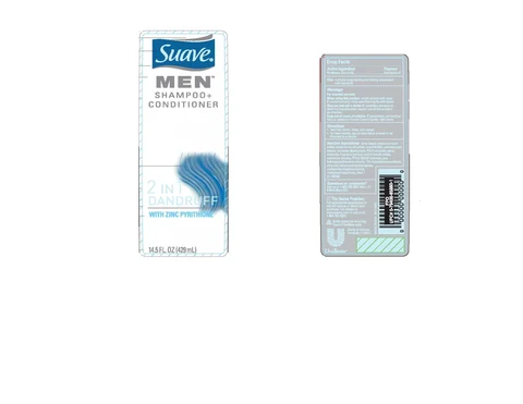 SuaveMen 2 in 1 Dandruff 포장