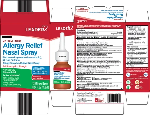 leader allergy relief nasal 포장