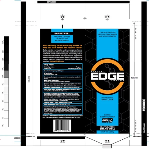 Topical Edge packaging