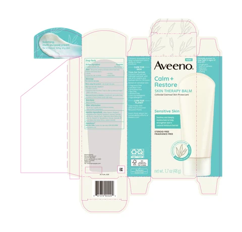 Aveeno Calm Plus Restore Skin Therapy Balm 포장