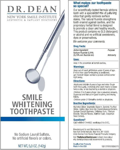 The Natural DentistPeppermint Twist packaging
