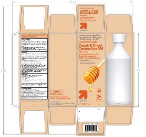 Target Cough plus Chest Congestion DM Max with Honey packaging
