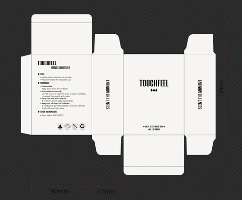 HAND SANITIZER 포장
