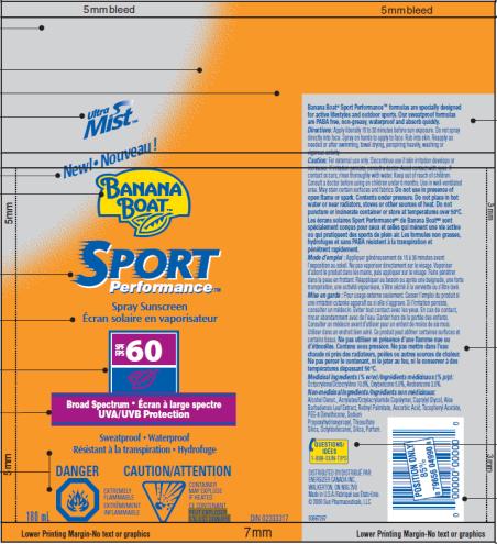Banana Boat Sport SPF 60 포장