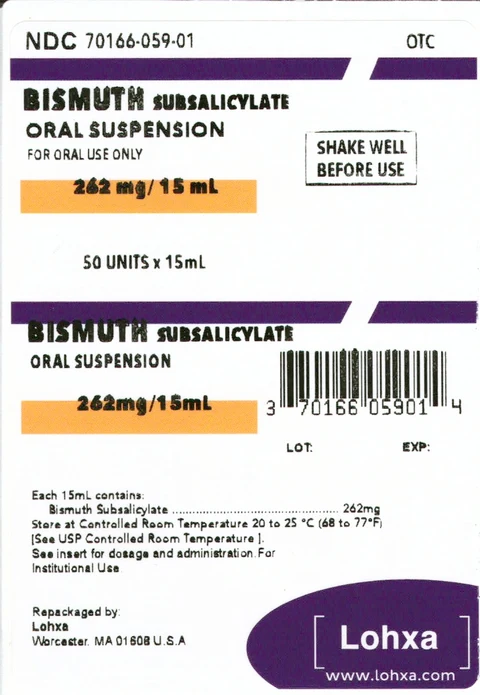 Bismuth Subsalicylate 포장