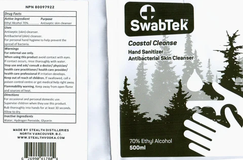 Hand Sanitizer packaging