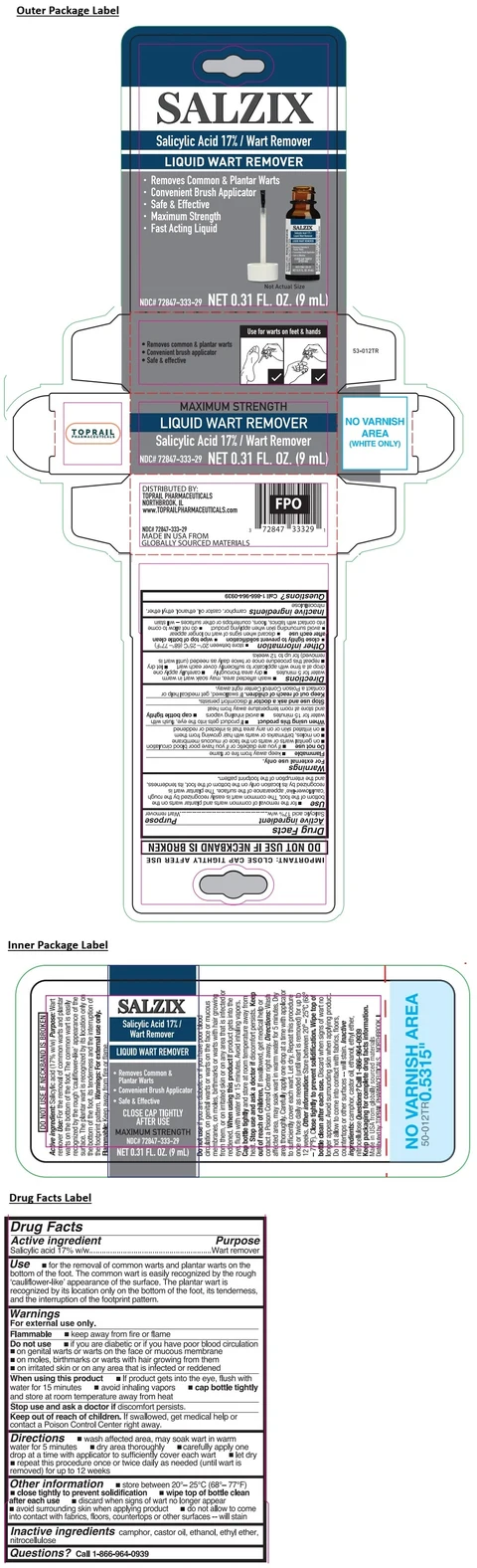 SALZIX WART REMOVER 포장