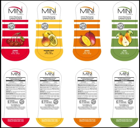 Hand Sanitizer packaging