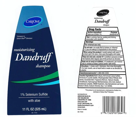 CareoneMoisturizing Dandruff 포장