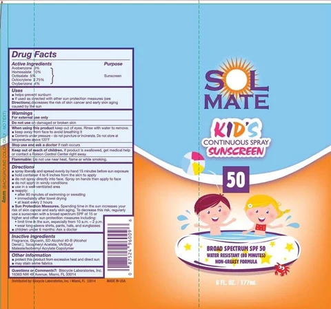 SolMateBroad Spectrum SPF 50 포장