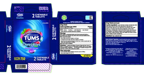 Tums Chewy Bites 포장