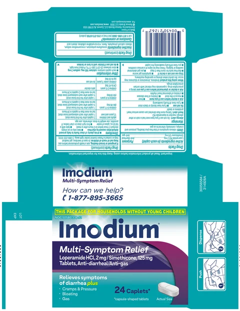 IMODIUMMulti-Symptom Relief 포장