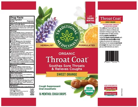 Throat CoatSweet Orange Fennel packaging