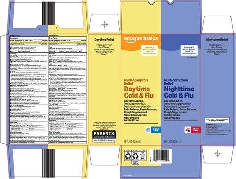 DAYTIME NIGHTTIME COLD AND FLU 포장