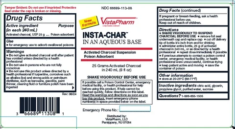 INSTA-CHAR AQUEOUS 포장